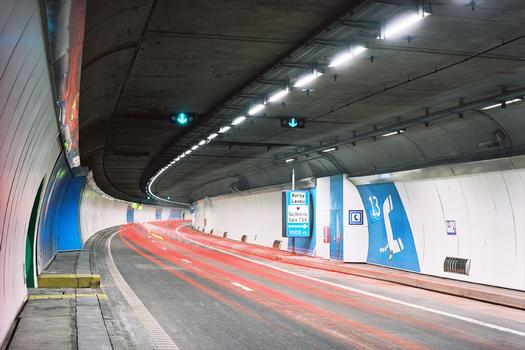 Le tunnel de Cointe liaison E40-E25 - Liège (BE)