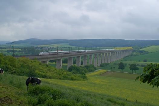 Aue Viaduct, High-speed Rail Line Hanover-Würzburg