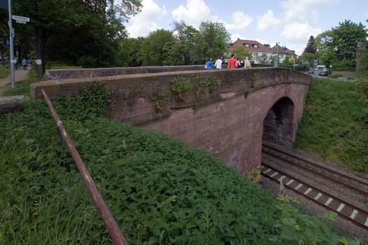 Bridge Seitersweg, Odenwaldbahn Darmstadt