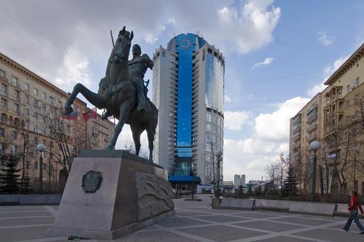 Bagration Bridge & Tower, Moscow
