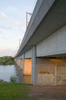 Brücke über Giftener See, Neubaustrecke Hannover-Würzburg