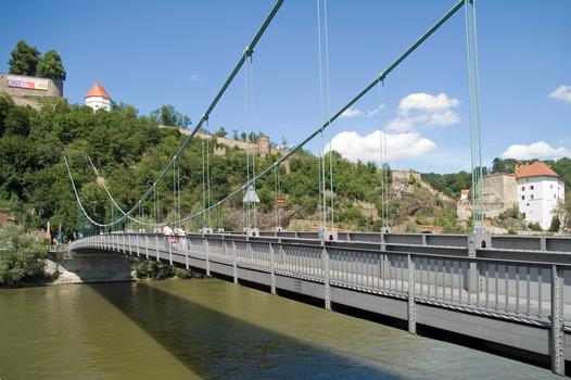 Die Luitpoldbrücke in Passau