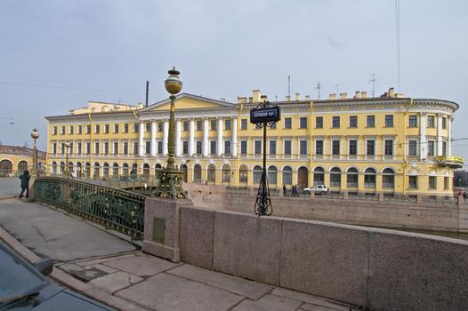 Theater Bridge (Part of the «Three-Arched Bridge»), Saint Petersburg