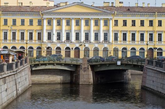 Theater Bridge (Part of the «Three-Arched Bridge»), Saint Petersburg