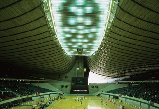 Erste Sporthalle des Yoyogi-Nationalstadions