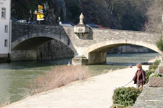 Le pont sur l'Our à Vianden