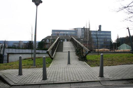 La Passerelle de l'Avenue des Tilleuls à Liège