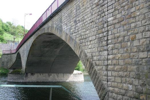 Die Grenzbrücke Wasserbillig über die Sauer