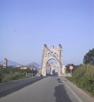 Hängebrücke Amposta