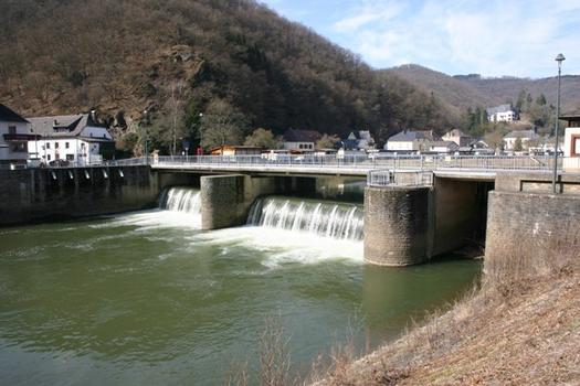 Staudamm und Brücke Stolzembourg-Keppeshausen