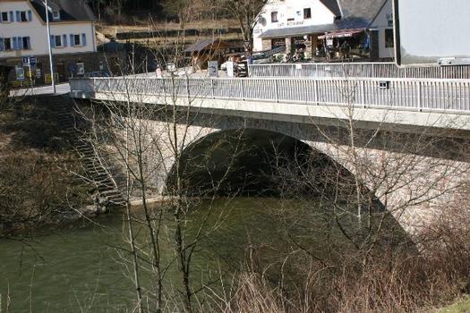 Pont de Dasbourg vue d'en aval rive gauche