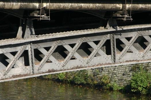 Pont de Fétinne: Teilansicht Träger