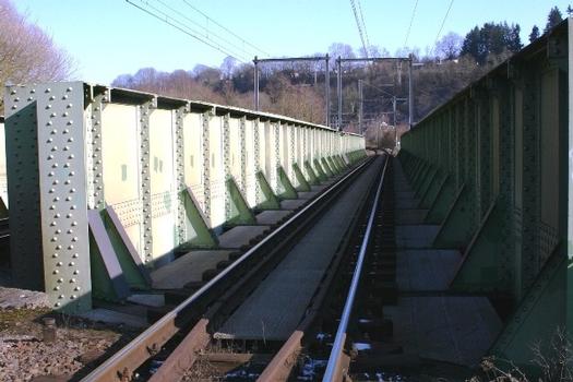Ourthe Railroad Bridge at Souverain-Pré