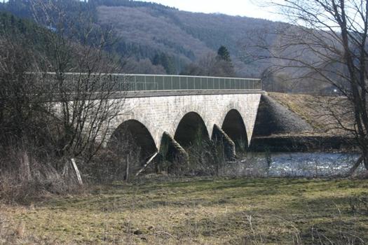 Our bridge downstream of Ouren