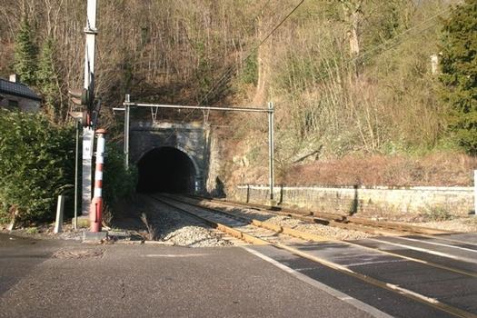 Le portal Sud du Tunnel d'Esneux (ligne 43 de la SNCB)