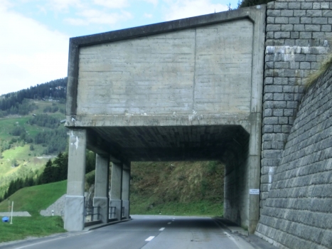 Val da Crusch Tunnel southern portal