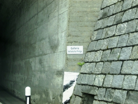 Vallatscha Pintga Tunnel southern portal plate