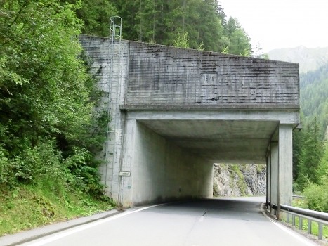 Laubtal Tunnel southern portal