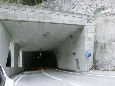 Val Spelunca Tunnel northern portal