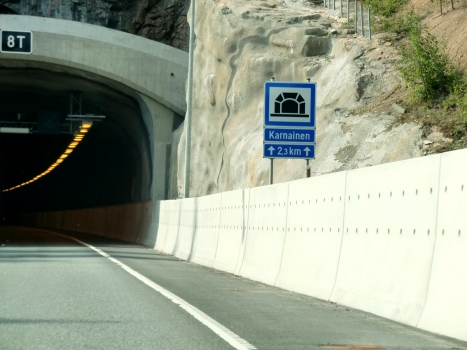 Karnainen Tunnel western portals
