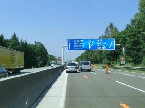 A 10 Motorway near Salzburg