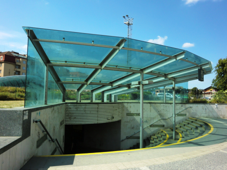 Hradčanská Metro Station