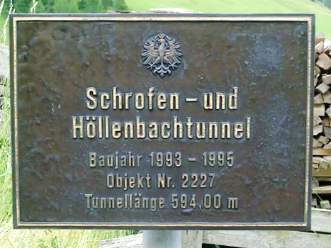 Schrofen-Höllenbach-Madermähder Tunnel