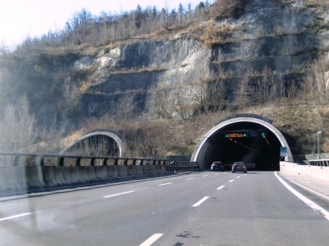 Allocco Tunnel northern portals