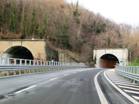 Castello Tunnel southern portals