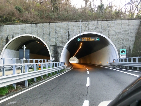 Le Rovine Tunnel northern portals
