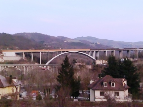 Sambro Bridge (on the left) and A1 Sambro Viaduct