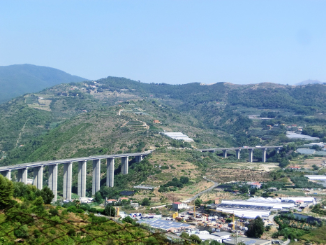 Armea (on the left) and Cascine Viaducts