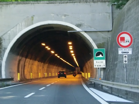 Bracciale Tunnel eastern portal