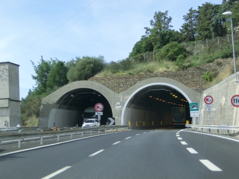 Coldirodi Tunnel eastern portals