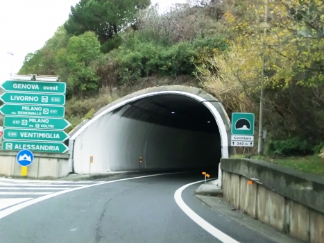 Colombara Tunnel southern portal
