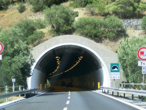 Diano Calderina Tunnel western portal