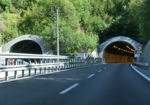 Monte Piccaro Tunnel eastern portals