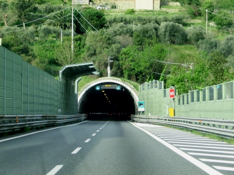 Di Prà Tunnel eastern portal