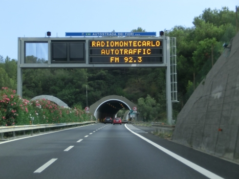 Sant'Agata Tunnel eastern portals