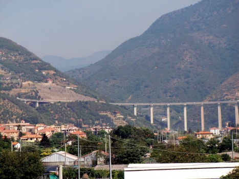 Valle Ferraie (on the left) and Taggia Viaducts