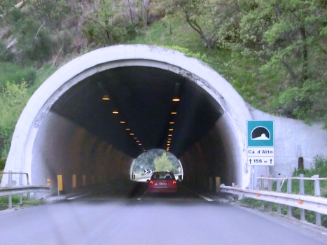 Cà d'Alto Tunnel eastern portal
