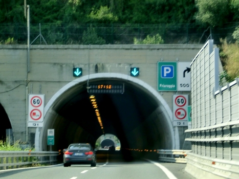 Colle Pianetti Tunnel eastern portals
