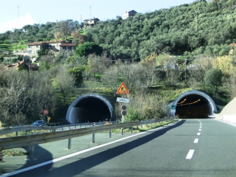 San Saturnino Tunnel western portals