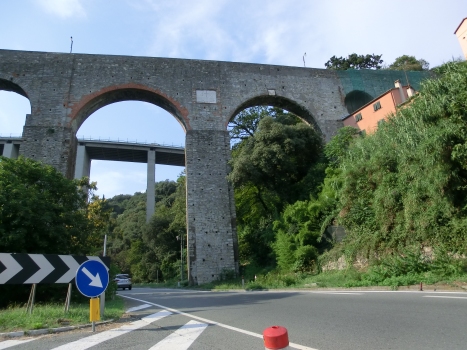 Roman aqueduct and Rio Briscata Viaduct