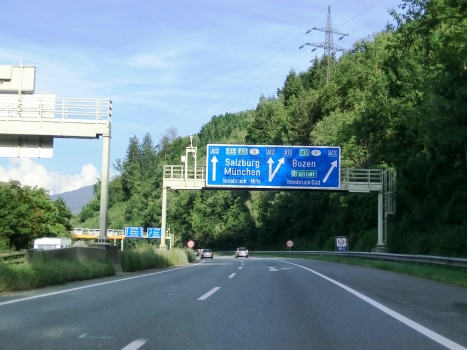 A 12 Motorway (Austria) at A 13 interchange