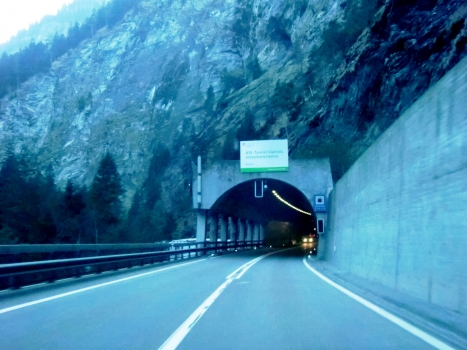 Viamala Tunnel northern portal