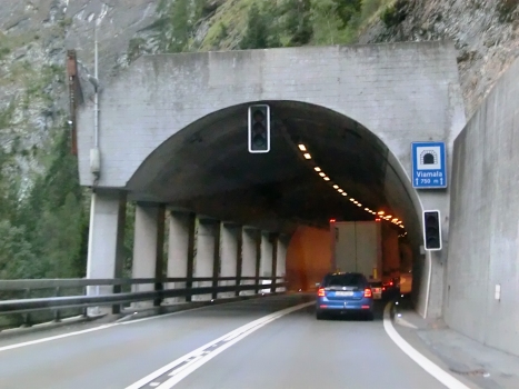 Viamala Tunnel northern portal