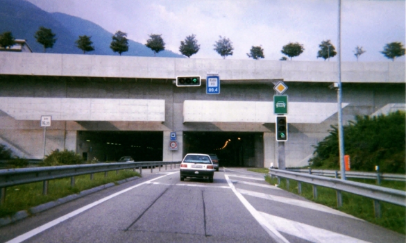 Mappo-Morettina Tunnel western portal