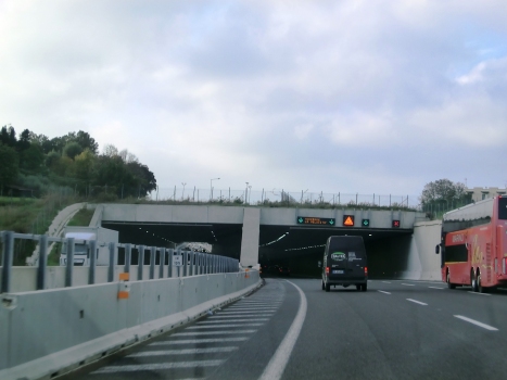 Covignano Tunnel southern portals
