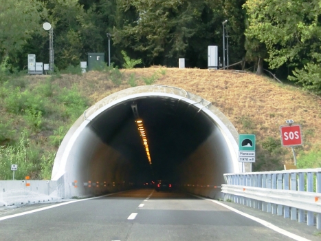 Pianacce Tunnel southern portal